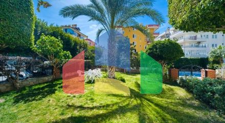 Квартира планировкой 3+1 в районе пляжа Клеопатра