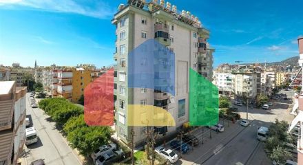 Квартира планировкой 3+1 в районе пляжа Клеопатра