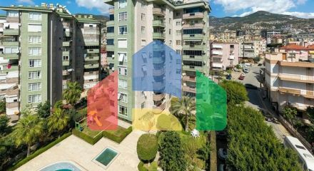 Квартира планировкой 3+1 в районе пляжа Клеопатра