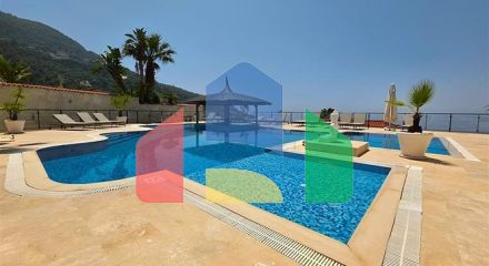 Элитная вилла 5+2 с видом на море в центре Аланьи — приватность, комфорт и роскошь в одном месте