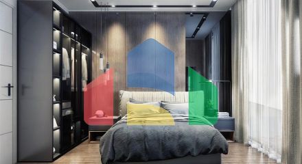 1+1 apartment in a new residential complex in the center of Alanya