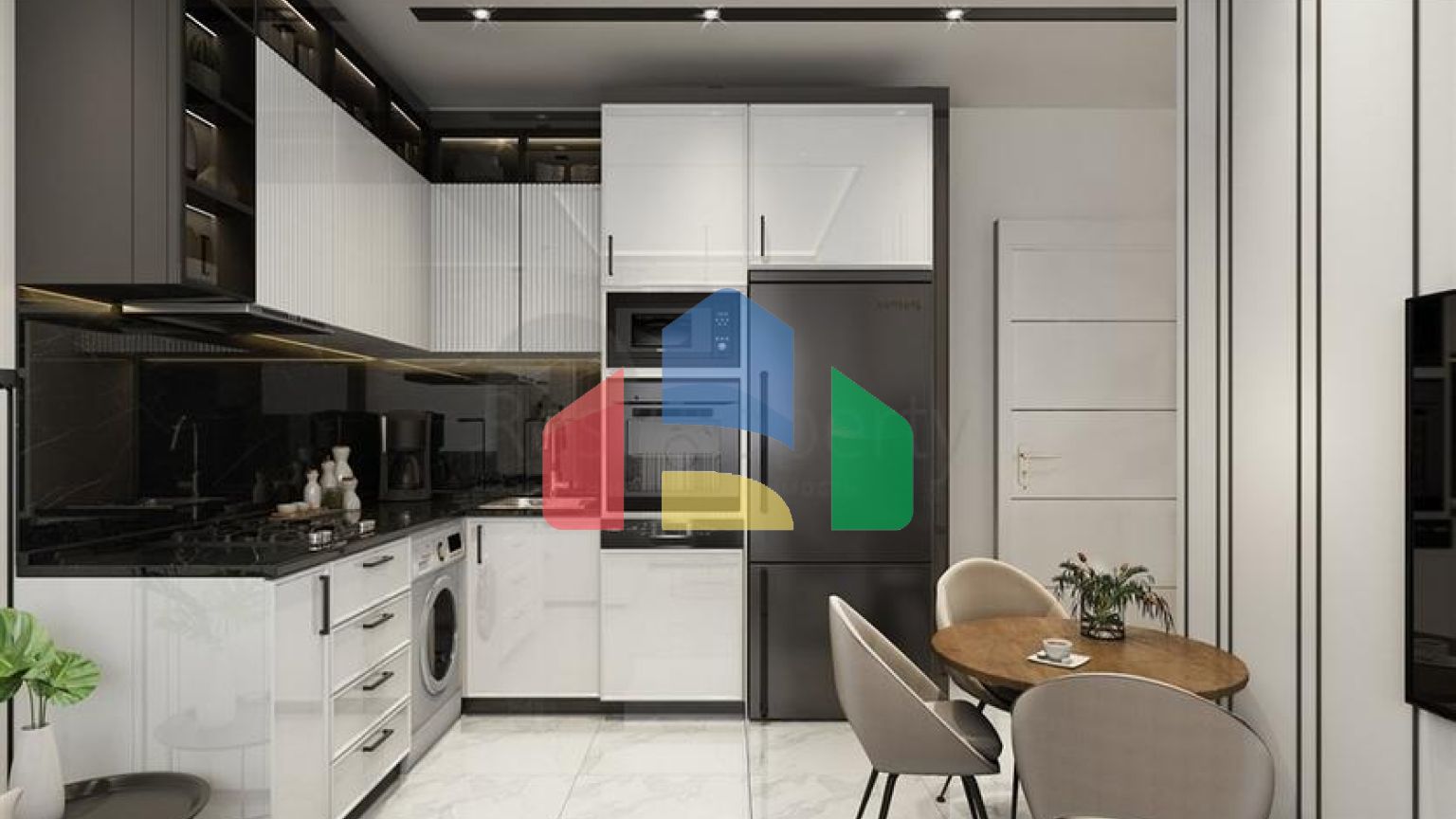 Квартира 1+1 в новом жилом комплексе в центре Алании