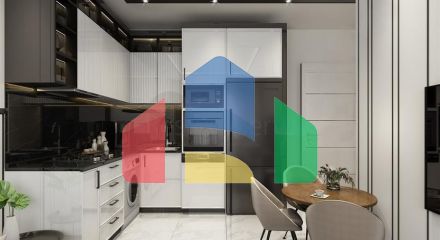 Квартира 1+1 в новом жилом комплексе в центре Алании