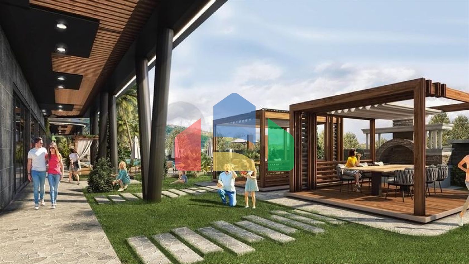 Квартира 1+1 в новом жилом комплексе в центре Алании