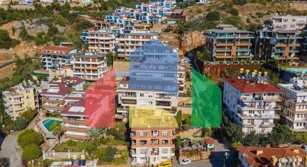 Apartment 2+1 in the center of Alanya