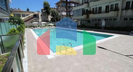 Двухэтажный пентхаус 3+1 с закрытым паркингом и видом на море в Алании Двухэтажный пентхаус 3+1 с закрытым паркингом и видом на море в Алании