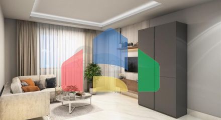 1+1 apartments in a new complex near Cleopatra beach