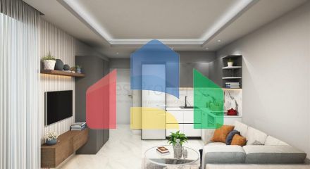 1+1 apartments in a new complex near Cleopatra beach