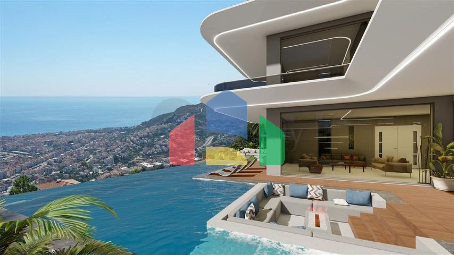 Вілла в унікальній локації в самому серці Аланії