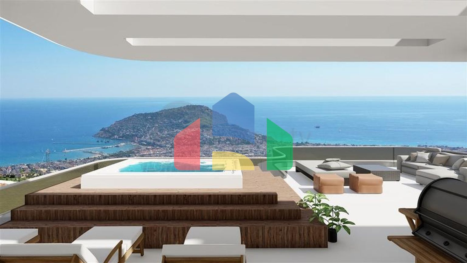 Вілла в унікальній локації в самому серці Аланії