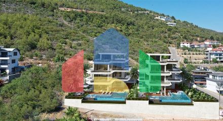 Вілла в унікальній локації в самому серці Аланії