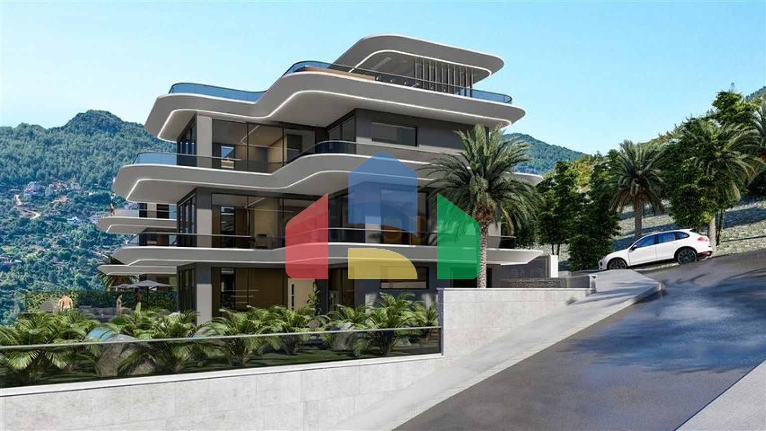 Вілла в унікальній локації в самому серці Аланії