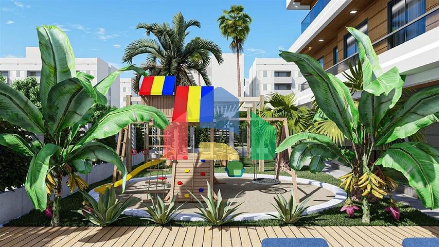 Новый проект в центре Алании в 350 м от моря