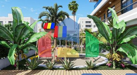 Новый проект в центре Алании в 350 м от моря