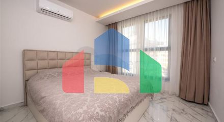 Furnished 1+1 apartment in the heart of Alanya