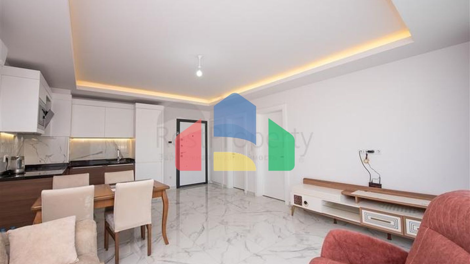 Меблированная квартира 1+1 в самом сердце Алании