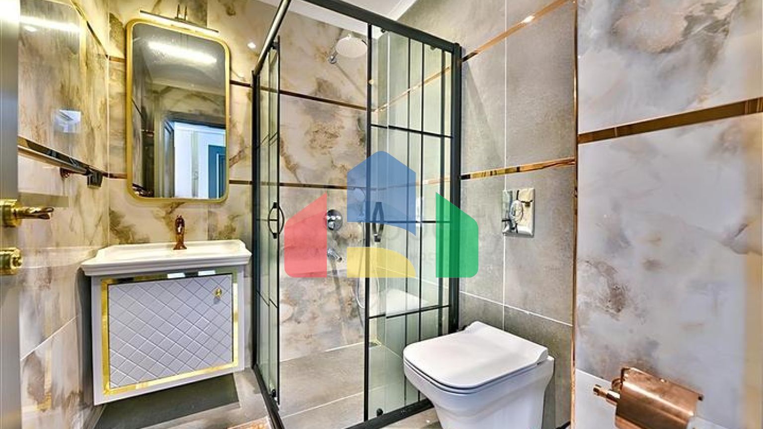 Вилла с видом на Средиземное море и Аланийскую крепость