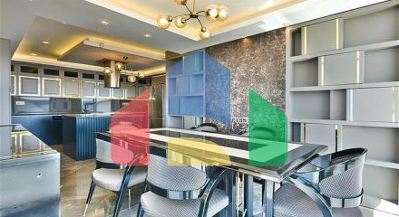 Вилла с видом на Средиземное море и Аланийскую крепость