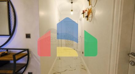 Мебелированная просторная квартира в комплексе с видом на море и горы