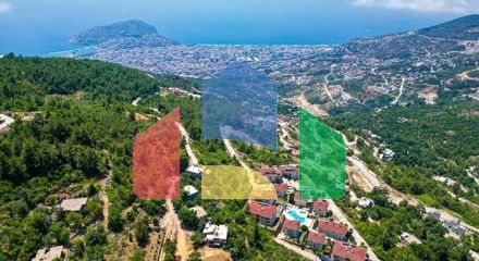 Мебелированная просторная квартира в комплексе с видом на море и горы