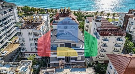 Apartments 50 m from the sea in the area of Cleopatra beach