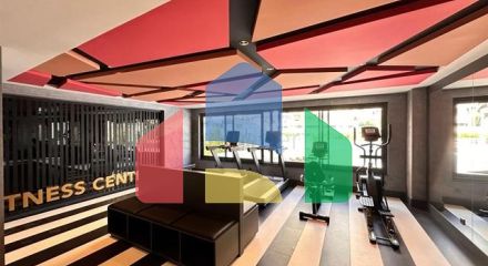 Просторная квартира 2+1 в новом комплексе с видом на море в центре Аланьи