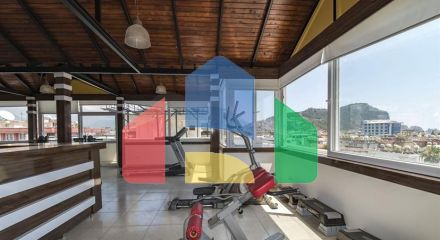 Spacious furnished 2+1 apartment 350 meters from the famous Cleopatra beach