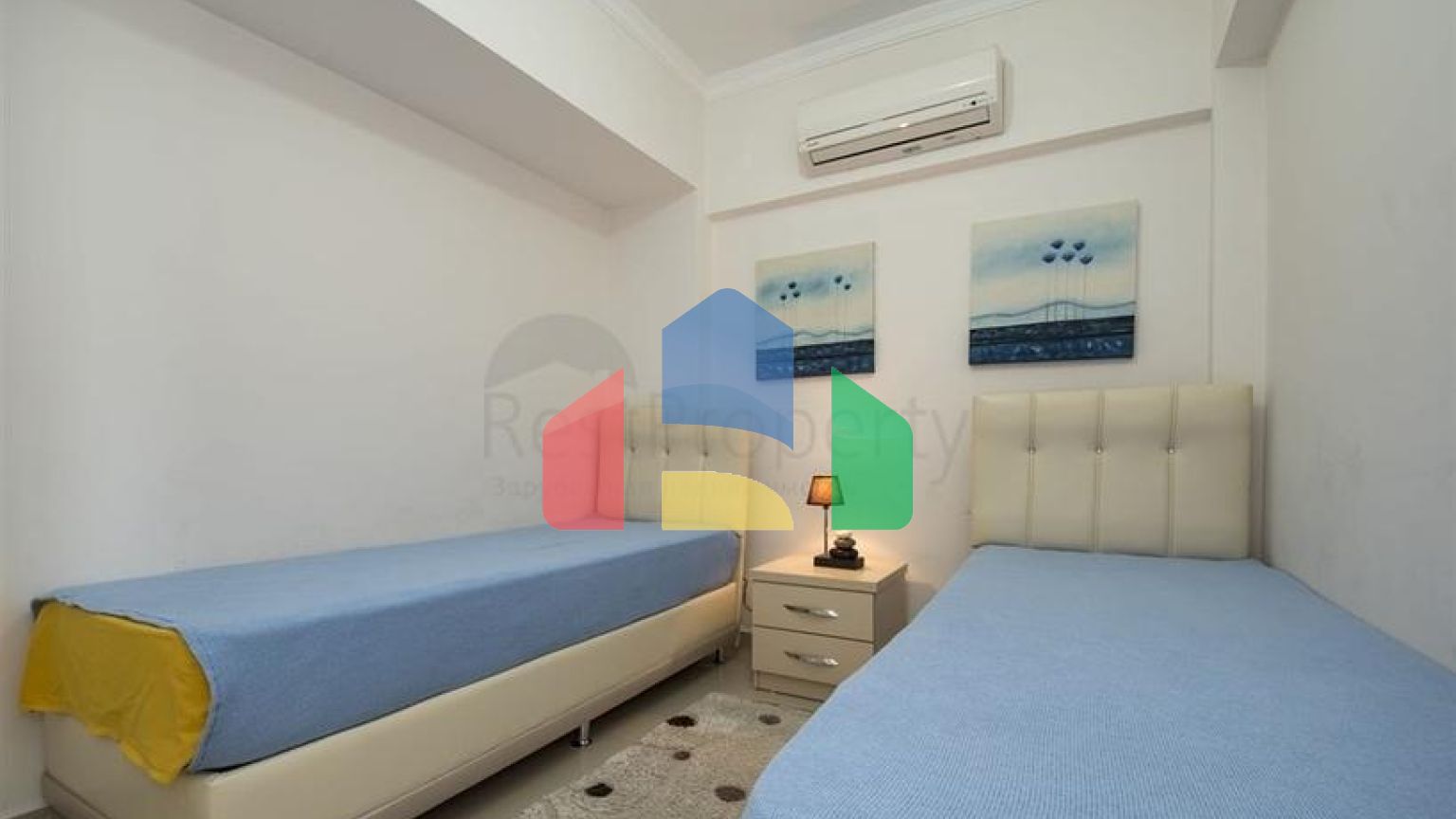 Простора мебльована квартира 2+1 в 350 метрах від знаменитого пляжу Клеопатра