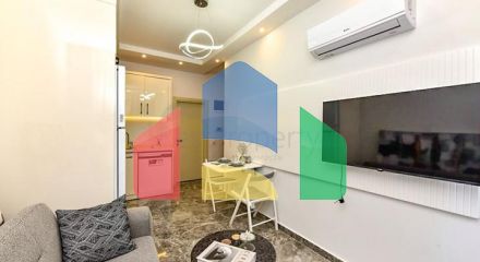 One-bedroom apartment with access to the garden in the center of Alanya