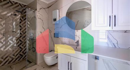 2+1 penthouse 20 m from the sea in the center of Alanya