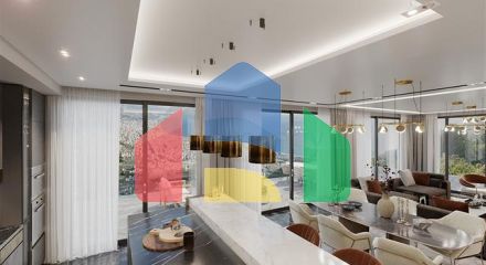 Вілла преміум-класу 4 + 1 в центрі Аланії