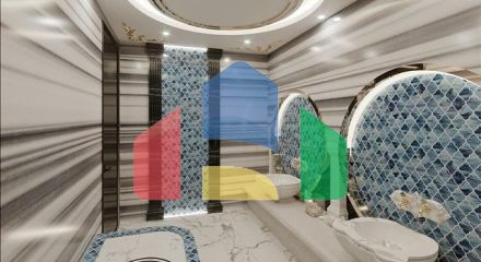 Вілла преміум-класу 4 + 1 в центрі Аланії