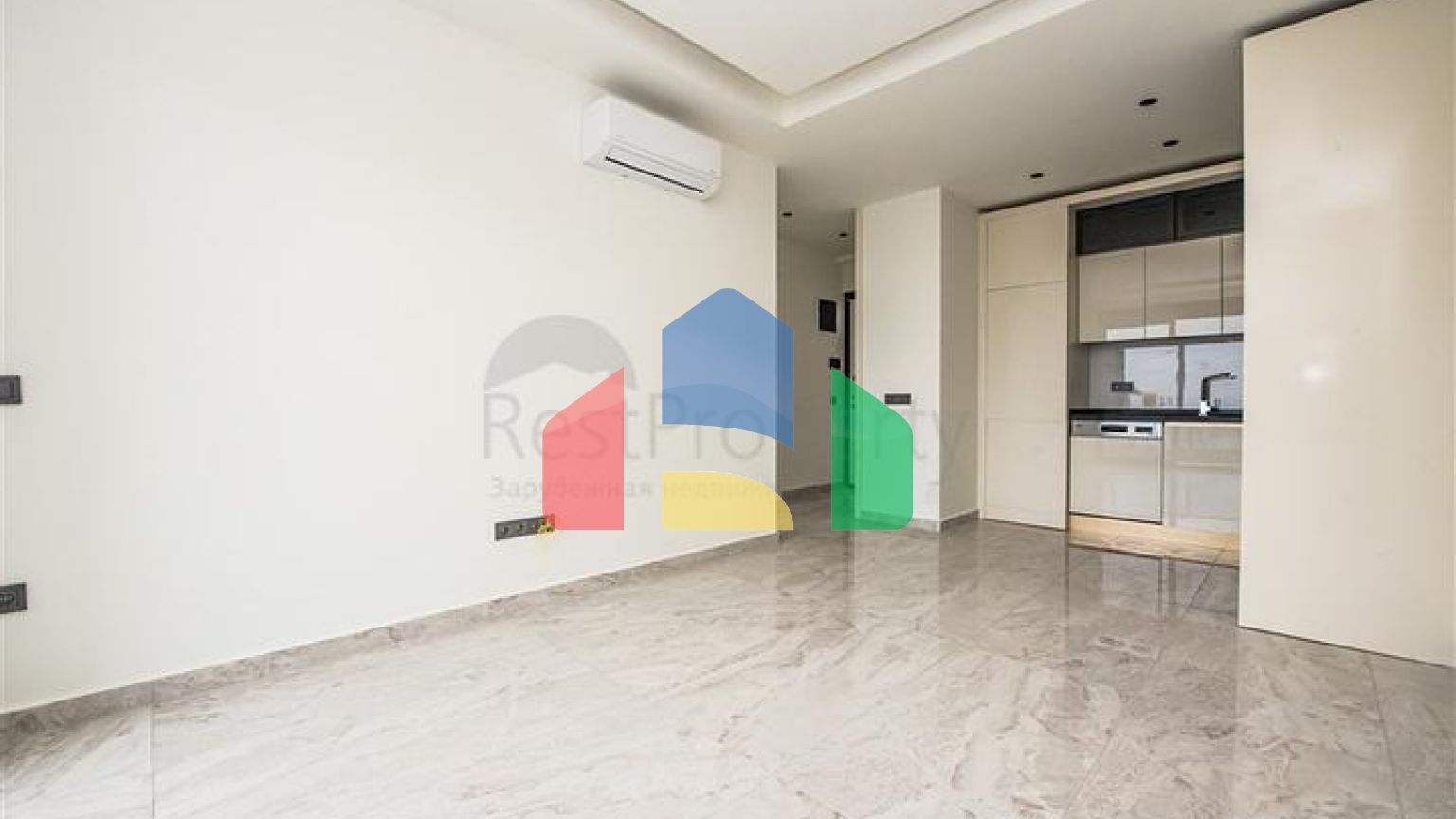 Двухкомнатная квартира в новом комплексе центра Алании