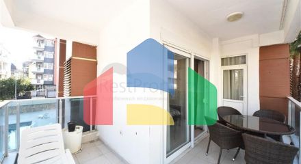 Меблированные апартаменты планировкой 1+1 на пляже Клеопатра