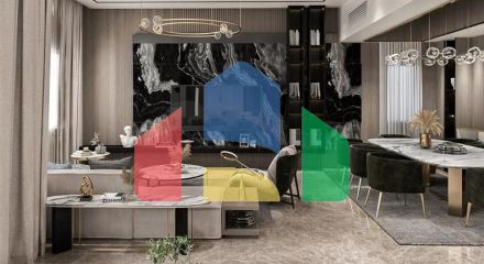 Новый проект вилл в районе Тепе