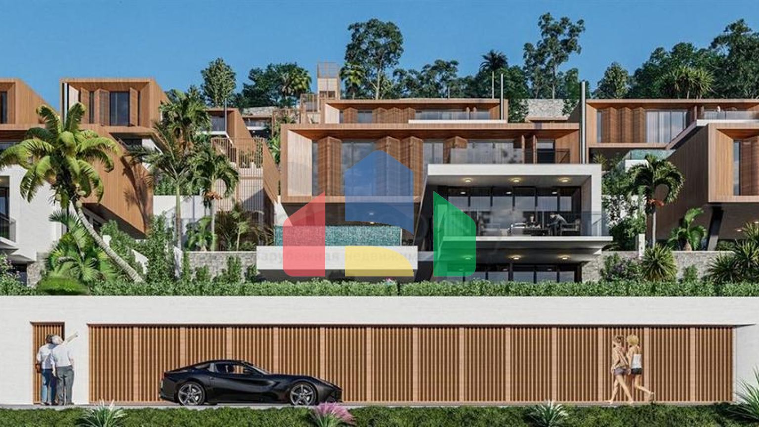 Новий проект Вілл в районі Тепе