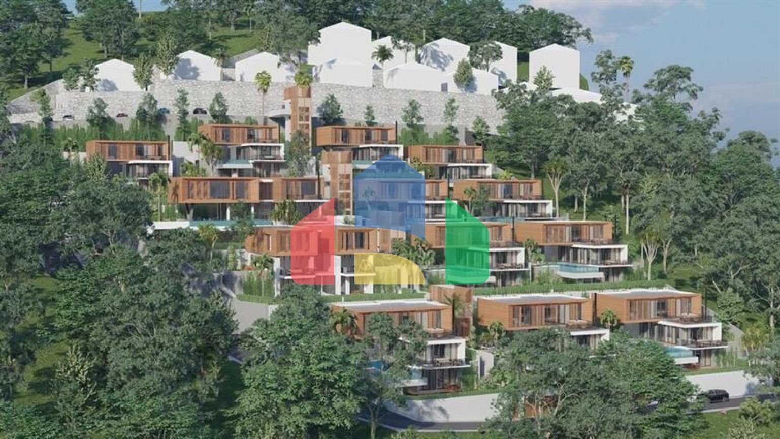 Новий проект Вілл в районі Тепе