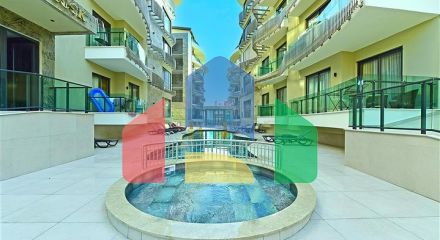 1+1 apartment in a premium class complex in the center of Alanya