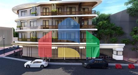 1+1 apartment in a new complex in the center of Alanya