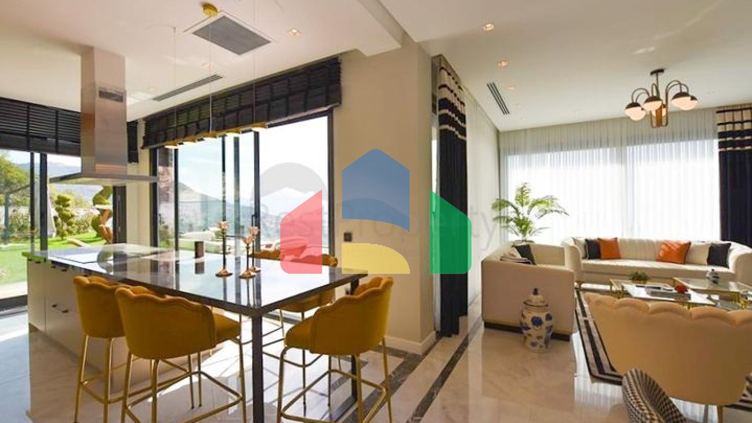 Вилла 4+1 с панорамным видом на море