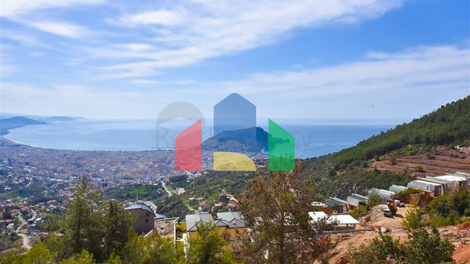 Вилла 4+1 с панорамным видом на море