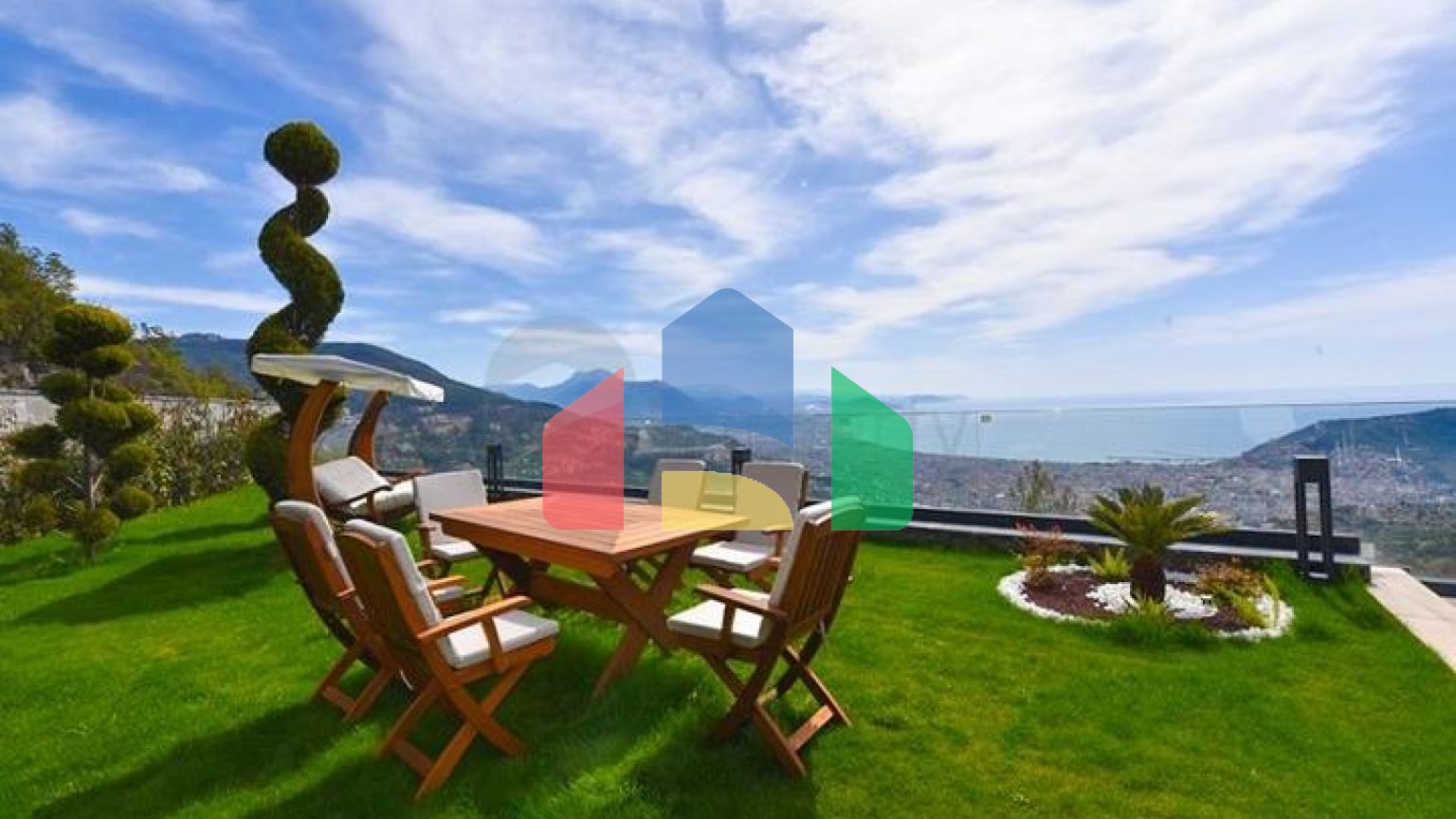 Вилла 4+1 с панорамным видом на море