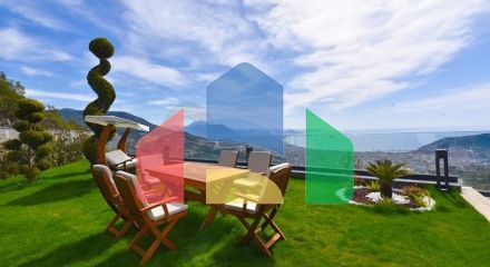 Вилла 4+1 с панорамным видом на море