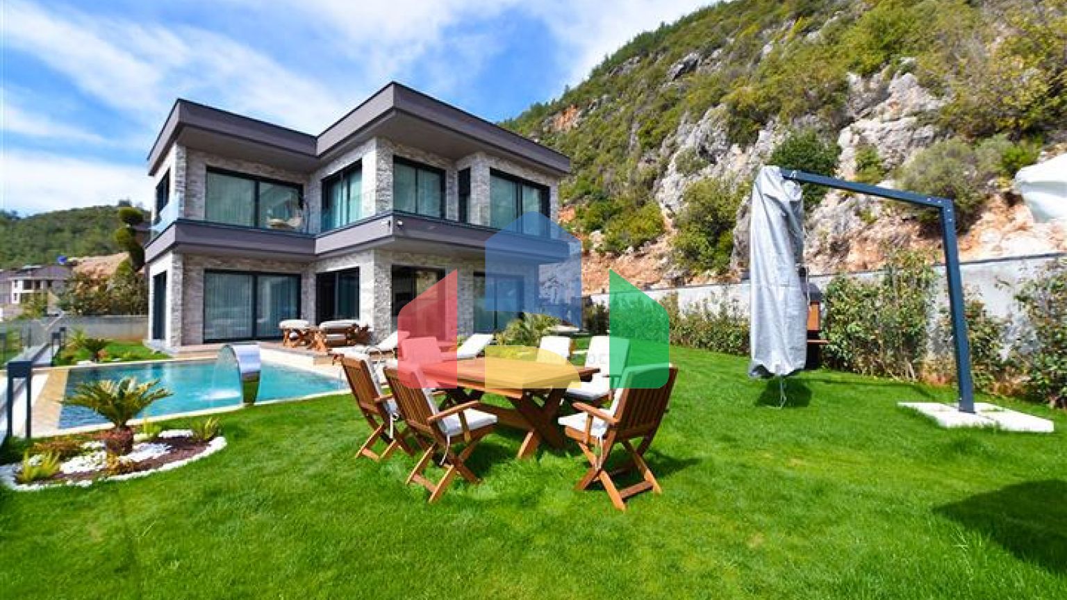 Вилла 4+1 с панорамным видом на море