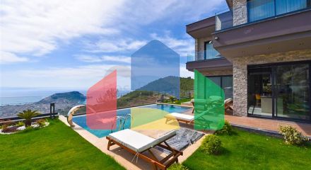 Вилла 4+1 с панорамным видом на море