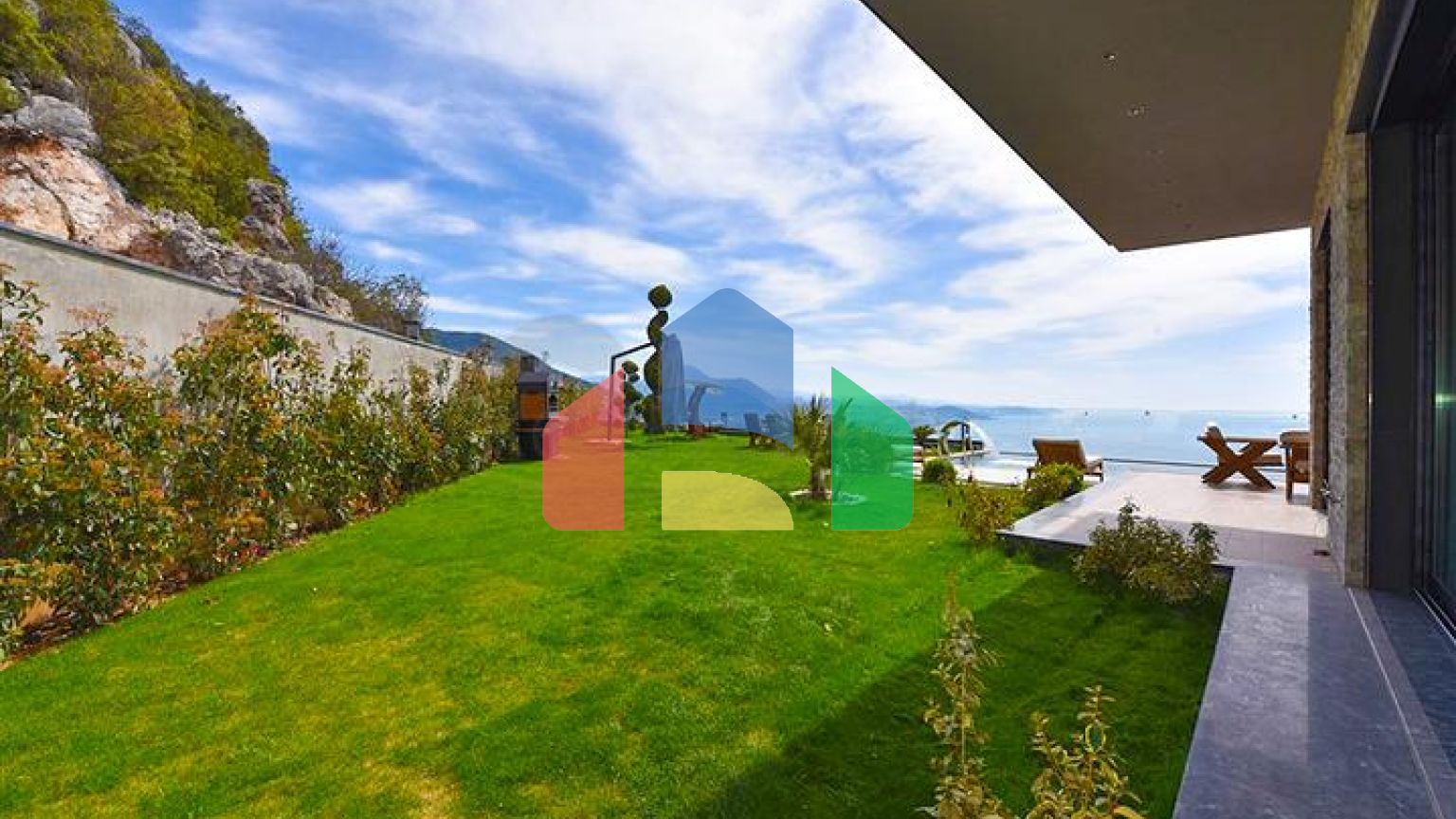 Вилла 4+1 с панорамным видом на море