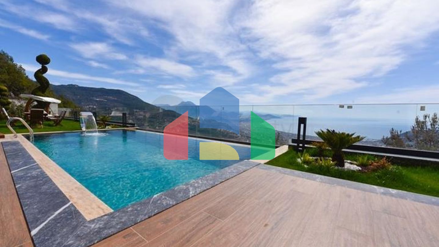 Вилла 4+1 с панорамным видом на море