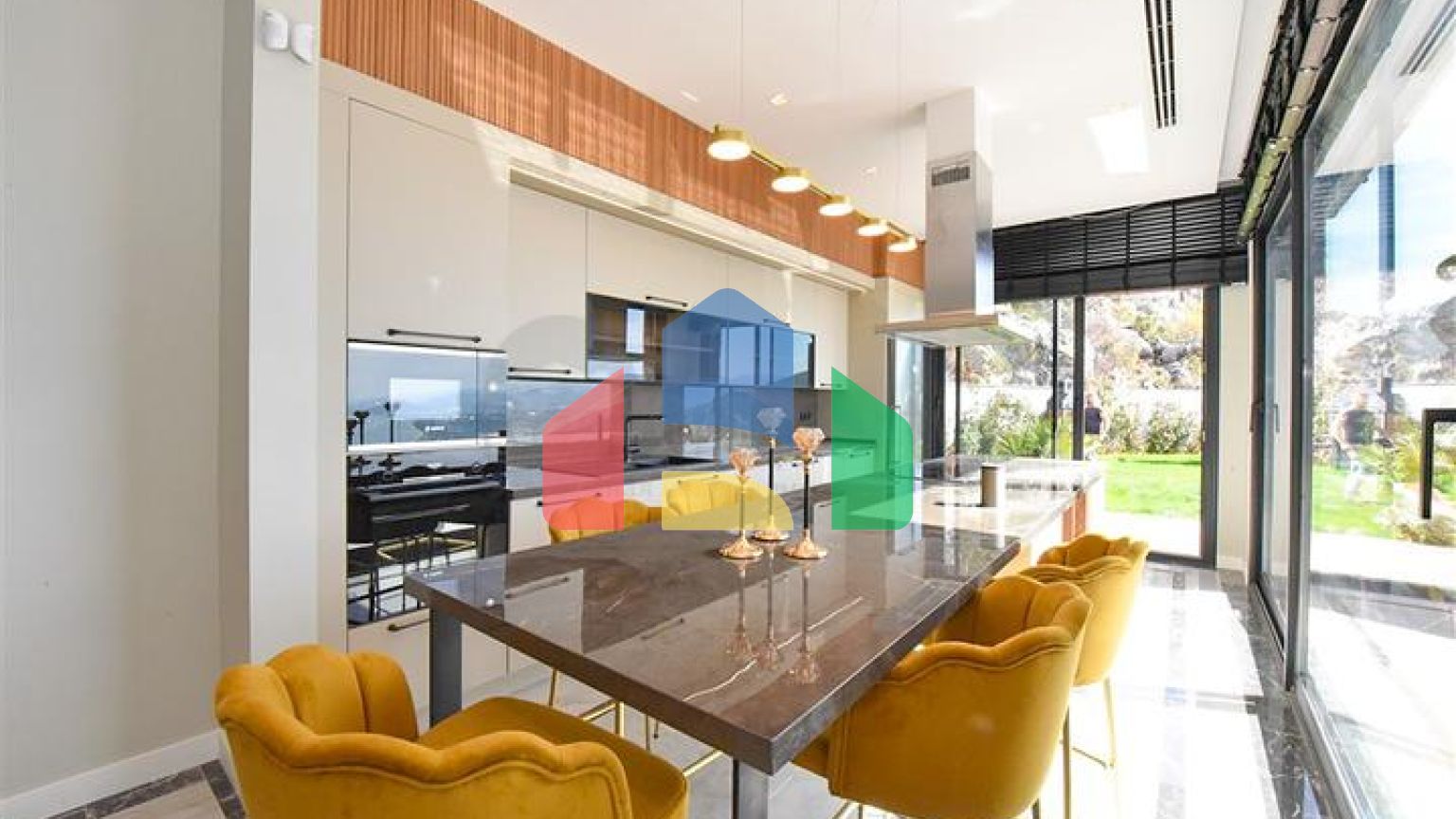 Вилла 4+1 с панорамным видом на море