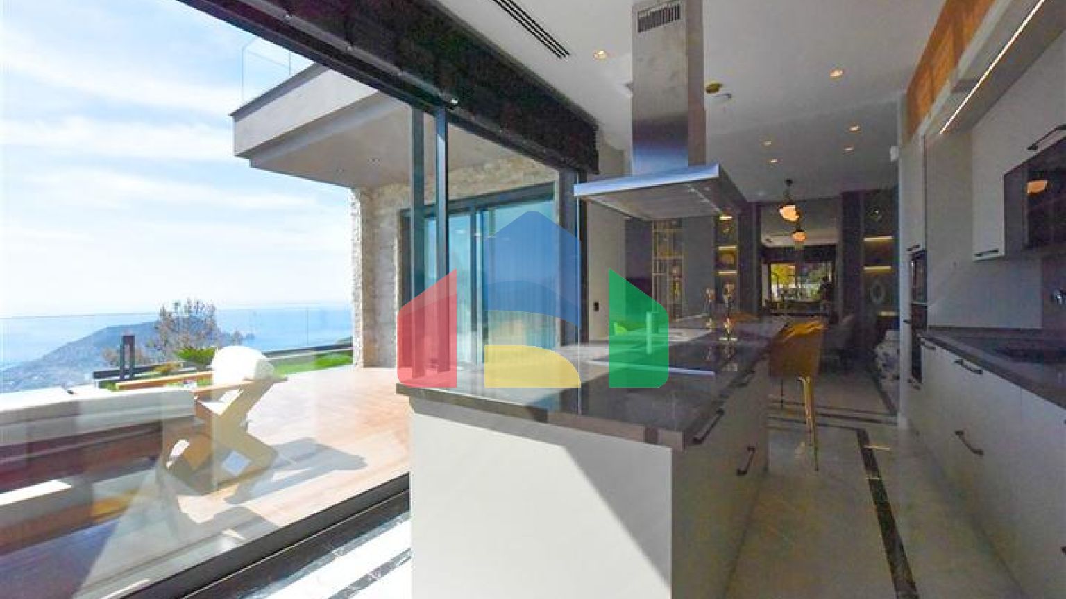 Вилла 4+1 с панорамным видом на море