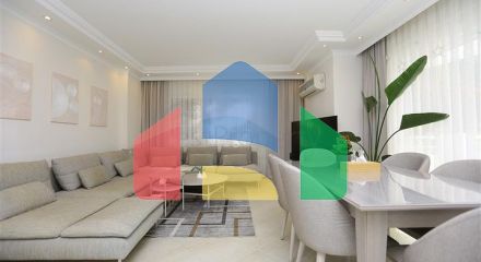 Apartment 2+1 in the center of Alanya